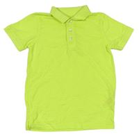 Neonově zelené polo tričko Primark