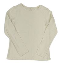 Smetanové triko H&M