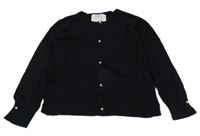 Černý propínací svetr Zara