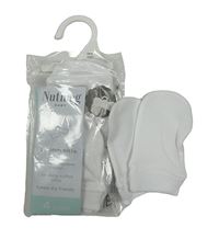 Nové - 4x bílé rukavičky Nutmeg