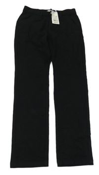 Nové - Černé teplákové kalhoty