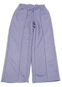 Lila sportovní široké tepláky H&M