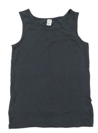 Antracitové tílko Famy