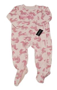 Nové - světlerůžový sametový overal s koníky dunes