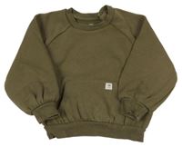 Khaki mikina s kapsou M&S
