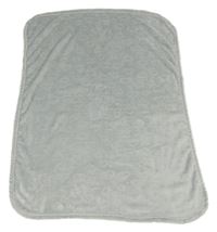 Šedá plyšová deka Primark