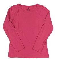 Růžové triko H&M