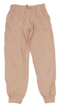 Světlerůžové tepláky s kamínky 