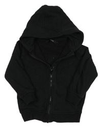 Černá propínací mikina s kapucí George