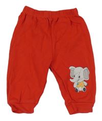 Červené tepláky se slonem 