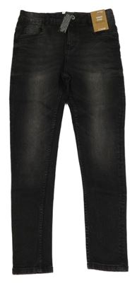 Nové - Tmavošedé skinny rifle Dunnes Stores