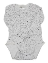 Bílé body se zvířátky H&M