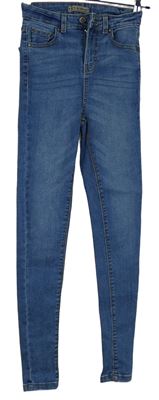 Dámské světlemodré skinny rifle Denim 