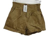 Nové - Dámské béžové manšestrové kraťasy Cider 