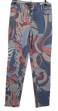 Dámské barevné vzorované mom rifle MYBC 