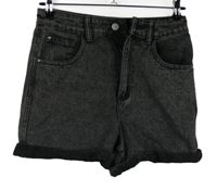 Dámské šedé plísňové riflové kraťasy Boohoo 