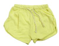 Žluté teplákové kraťasy Matalan