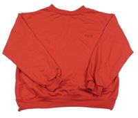 Červená mikina s výšivkou C&A