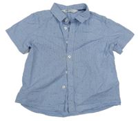 Modro-bílá pruhovaná košile H&M