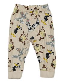 Béžové tepláky s Looney Tunes LCW 