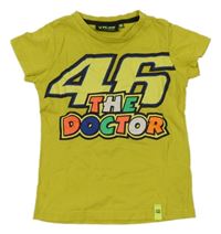 Světlezelené tričko s číslem - the doctor 