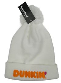 Nové  -Bílá čepice s nápisem 