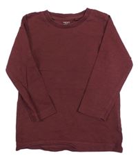 Mahagonové triko Next