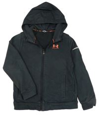 Černá propínací mikina s kapucí Under Armour