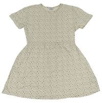 Pudrové bavlněné šaty s puntíky Primark