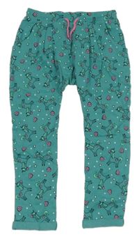 Mátové tepláky s jednorožci X-mail