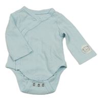 Světlemodré žebrované zavinovací body So Cute