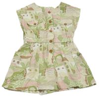 Barevný vzorovaný kraťasový overal Mayoral