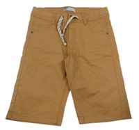 Béžové riflové kraťasy 