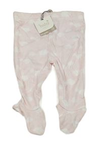 Nové - Světlerůžové polodupky s mráčky M&Co.