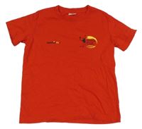 Červené tričko s potiskem Stedman 