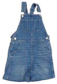 Modré riflové laclové kraťasy H&M