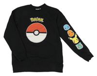 Černá mikina s Pokémony 