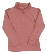 Starorůžový rolák se srdíčky ORCHESTRA