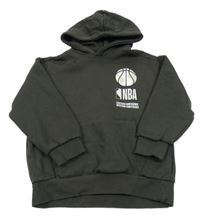 Tmavošedá teplá mikina s míčem - NBA a kapsou a kapucí ZARA