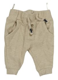 Světlebéžové melírované tepláky C&A