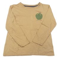 Béžové triko s jablíčkem George