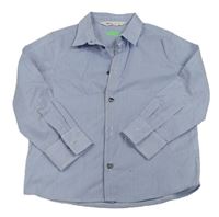 Modro-bílá pruhovaná košile H&M