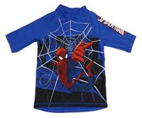 Modro-černé UV tričko se Spidermanem H&M