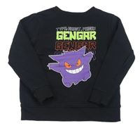 Černá mikina s Gengarem - Pokémon