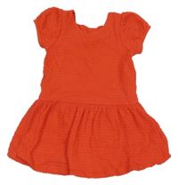 Červené vzorované podšité šaty George