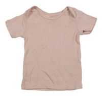 Růžové tričko H&M