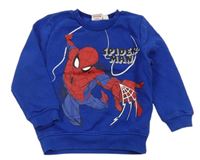 Modrá mikina se Spidermanem Marvel