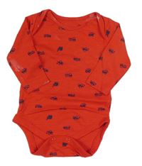 Červené body s auty Mothercare