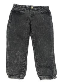 Černé melírované skinny rifle zn. Denim Co.