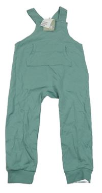 Nové - zelené laclové tepláky H&M